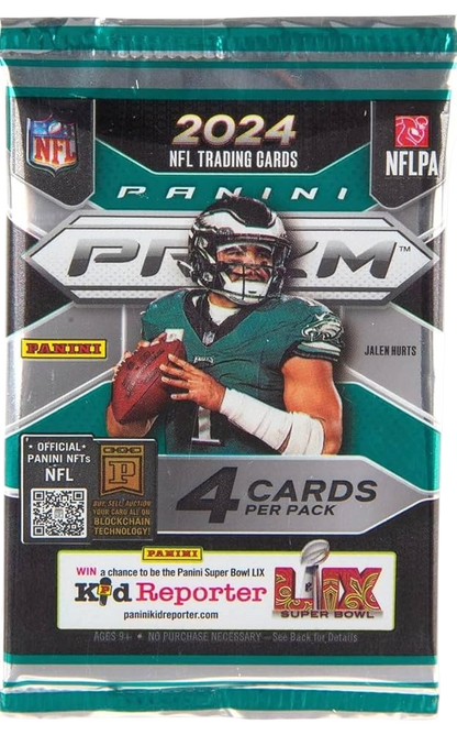 Panini 2024 Prizm Football Retail Pack — normalized