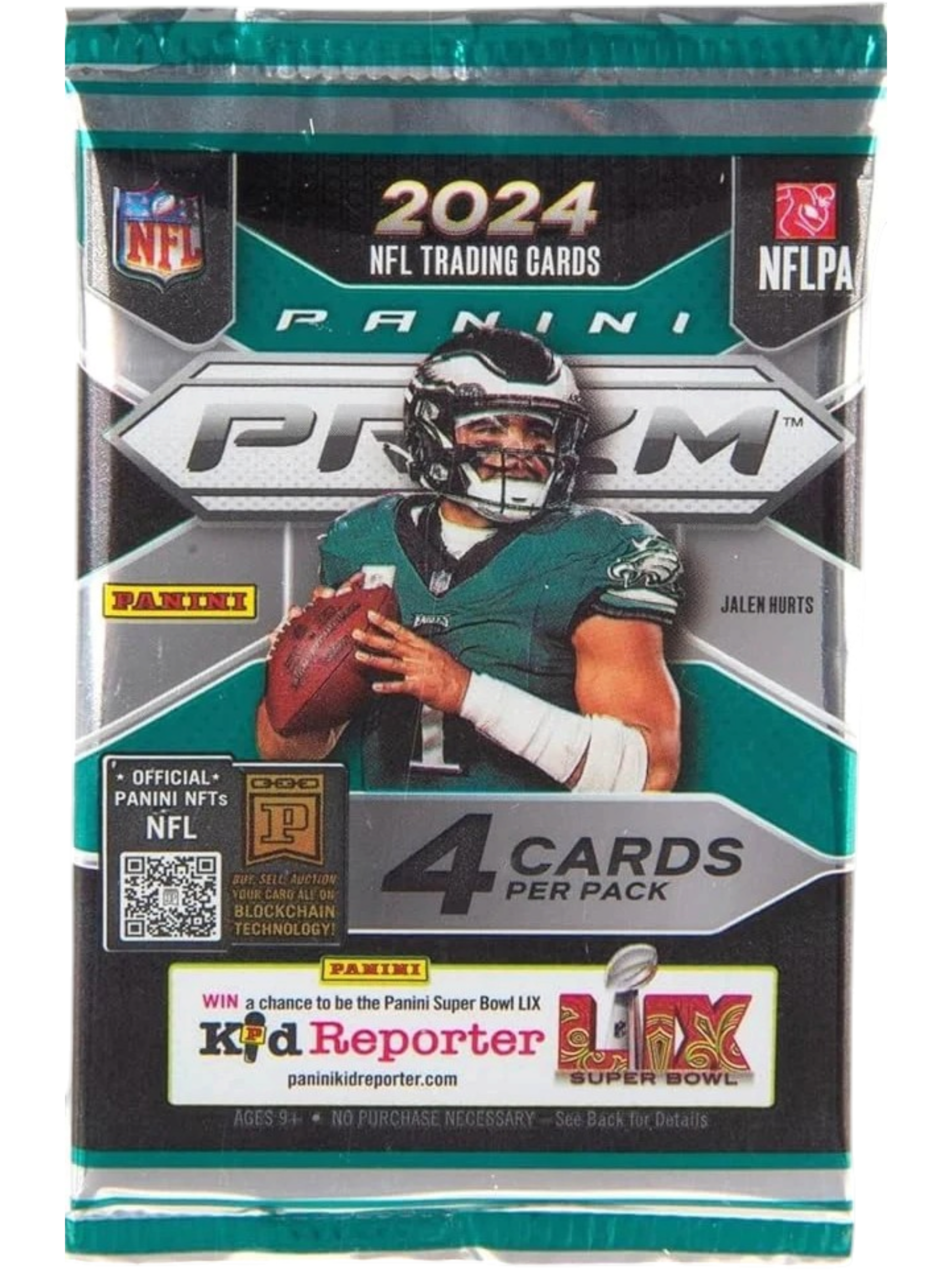 Panini 2024 Prizm Football Retail Pack — normalized