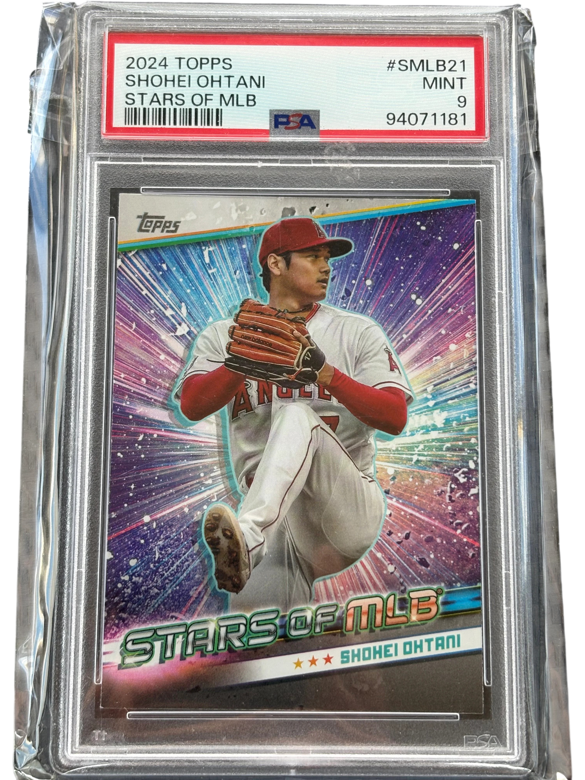 2024 Topps Shohei Ohtani Card Stars of MLB - Graded PSA 9 — normalized