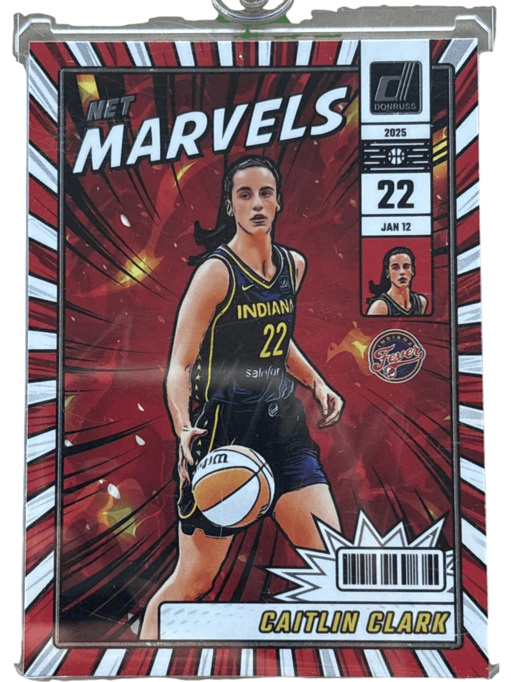 Panini 2025 Donruss Net Marvels Caitlin Clark #19 — normalized