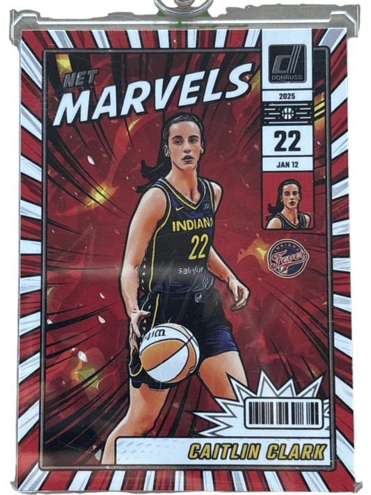 Panini 2025 Donruss Net Marvels Caitlin Clark #19 — normalized