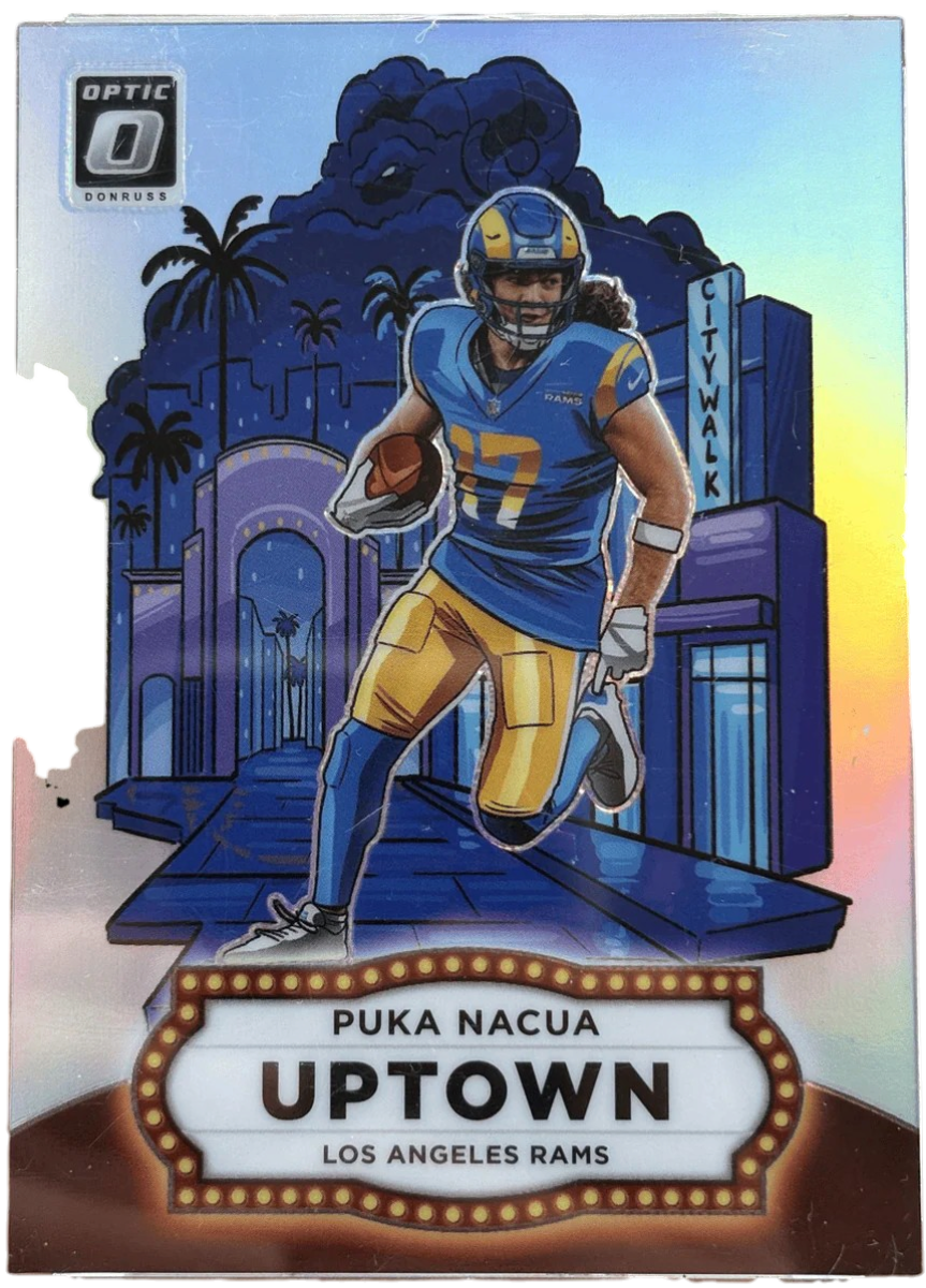 Panini 2025 Optic Uptown SSP Puka Nacua #8 — normalized