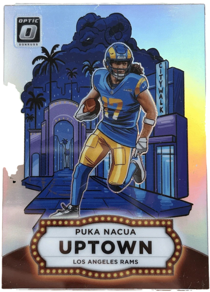 Panini 2025 Optic Uptown SSP Puka Nacua #8 — normalized