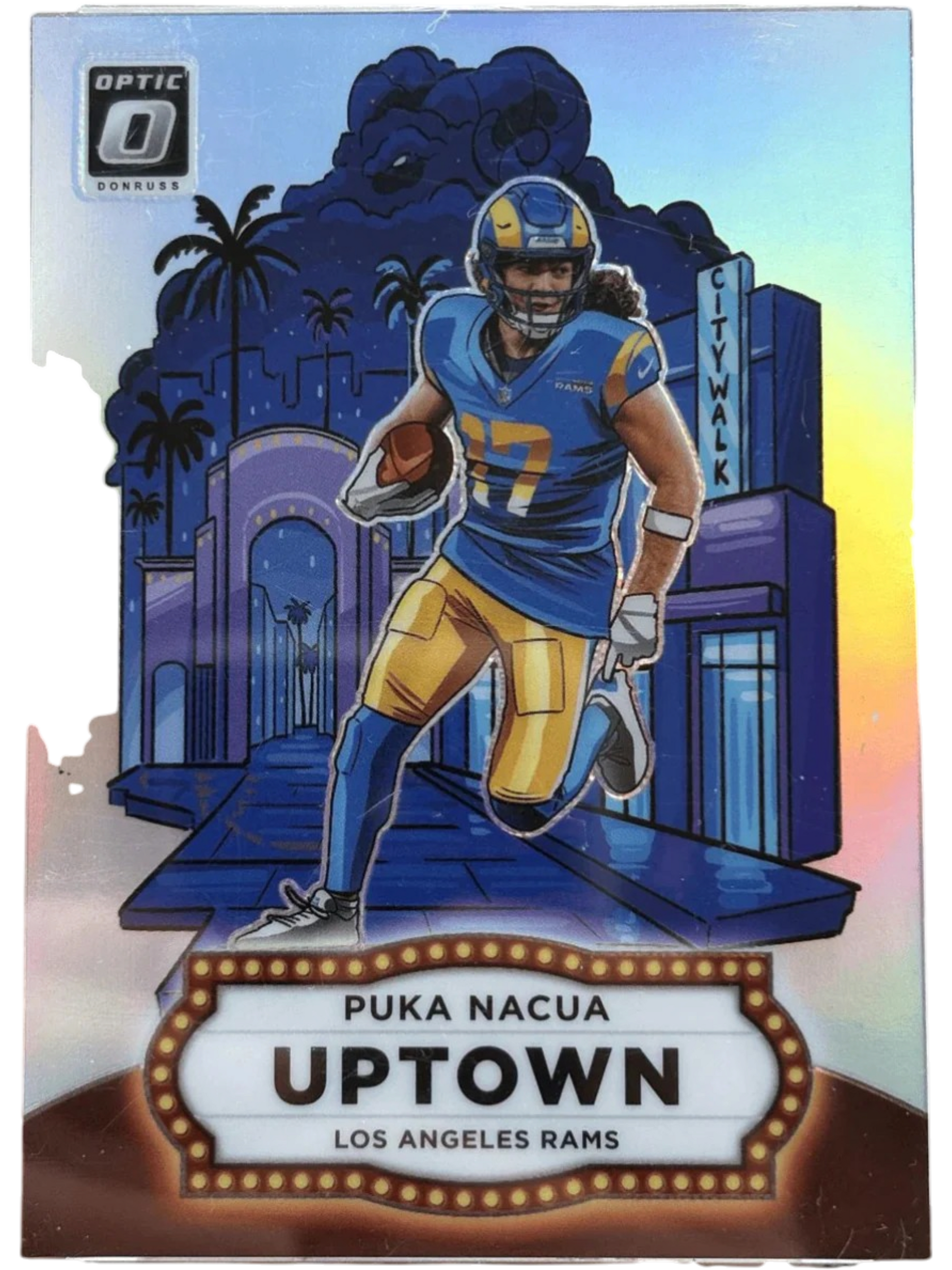 Panini 2025 Optic Uptown SSP Puka Nacua #8 — normalized