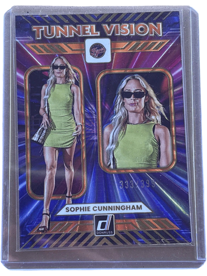 Panini  2025 Donruss Tunnel Vision Sophie Cunningham #2 /399 — normalized