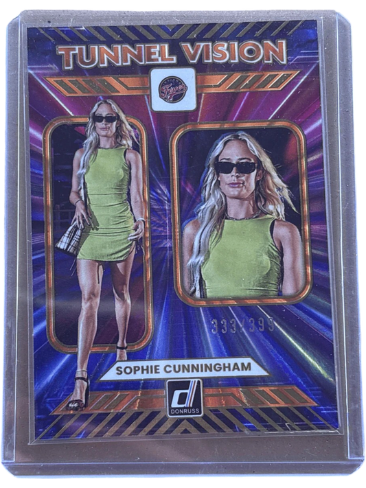 Panini  2025 Donruss Tunnel Vision Sophie Cunningham #2 /399 — normalized