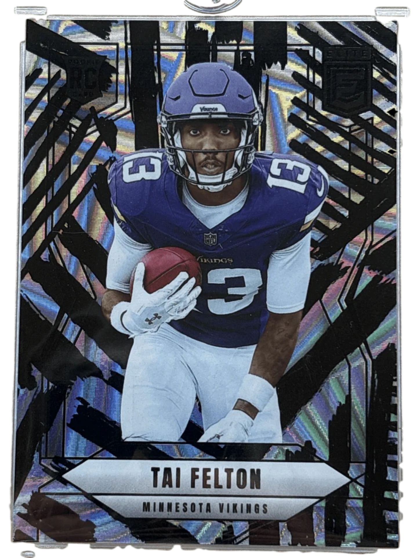 Panini 2025 DonRuss Elite Razzle Dazzle SSP Tai Felton #123 RC — normalized