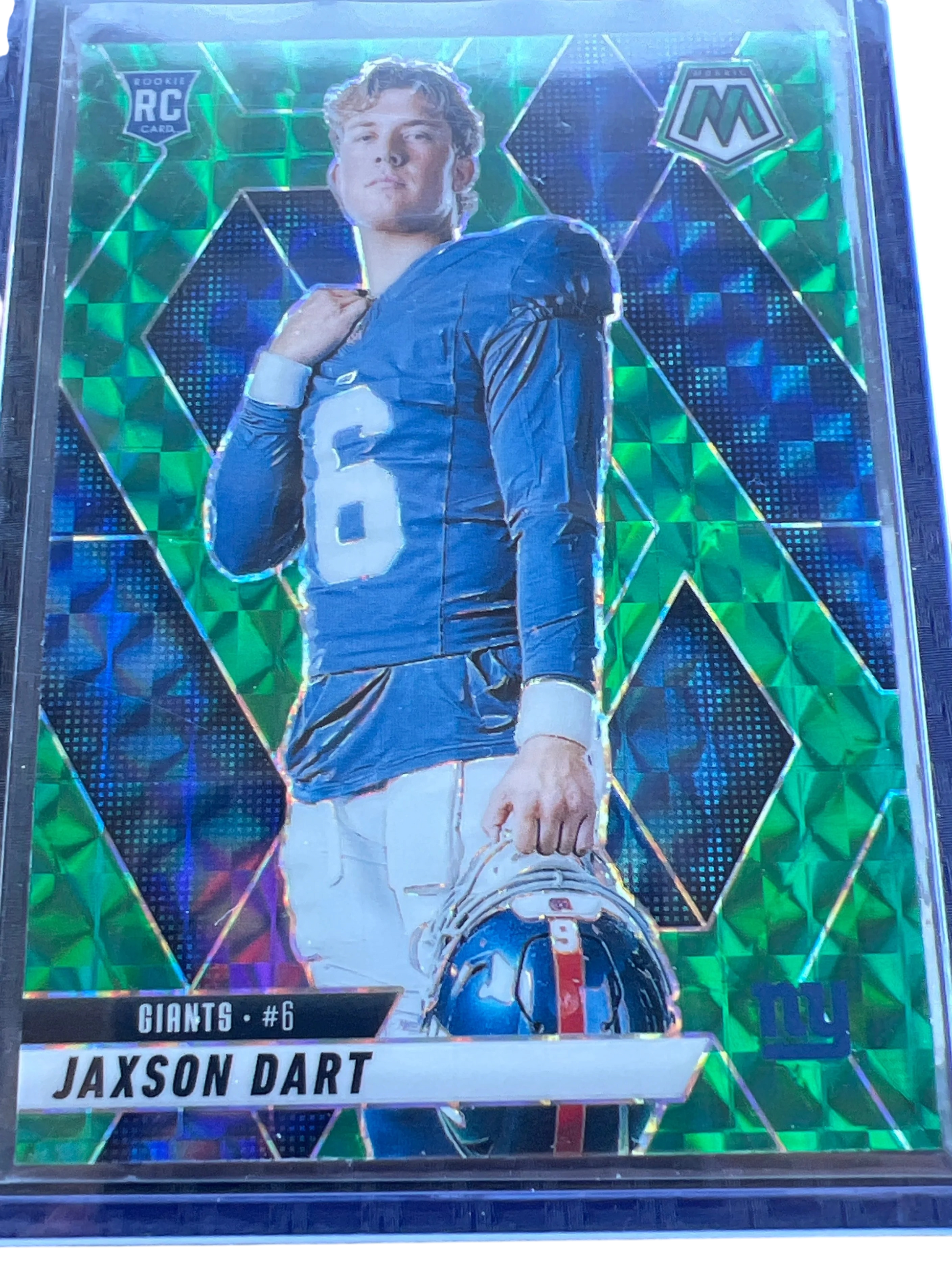 Panini 2025 Green Mosaic Prizm Jaxson Dart #288 RC — normalized