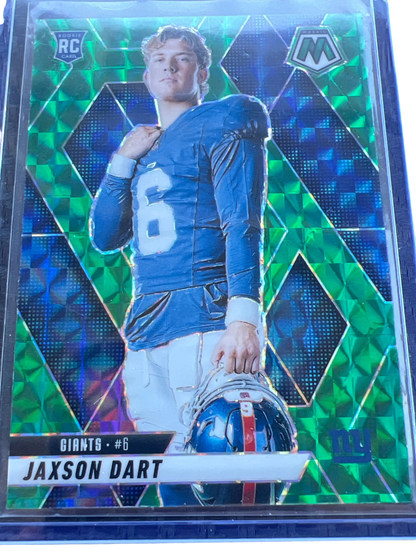 Panini 2025 Green Mosaic Prizm Jaxson Dart #288 RC — normalized
