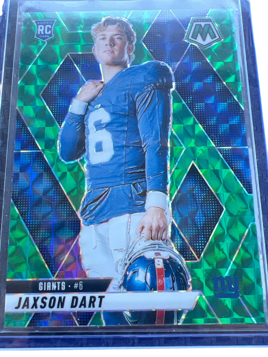 Panini 2025 Green Mosaic Prizm Jaxson Dart #288 RC — normalized