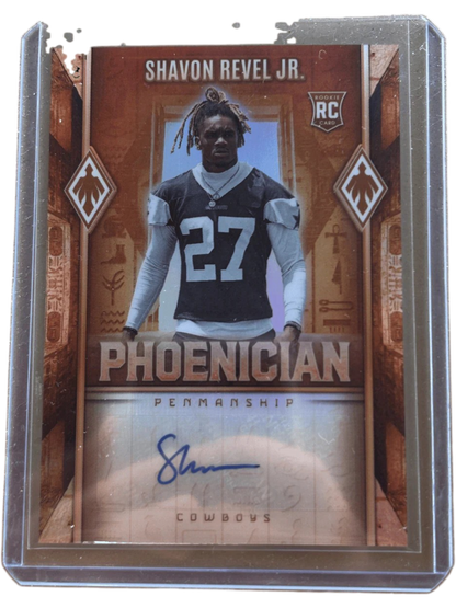 Panini 2025 Phoenician Auto Shavon Revel JR. #PHP-SRJ RC — normalized