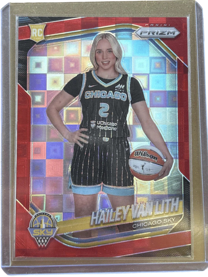 Panini 2025 Red Pandora Prizm /199 Hailey Van Lith #139 RC — normalized