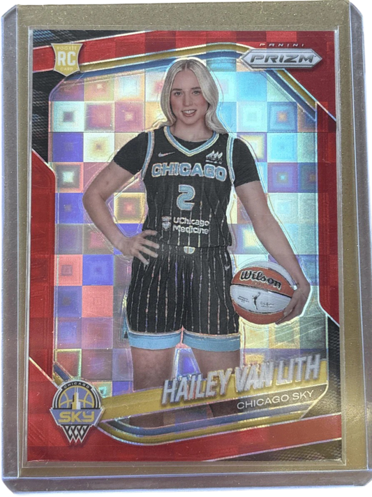 Panini 2025 Red Pandora Prizm /199 Hailey Van Lith #139 RC — normalized
