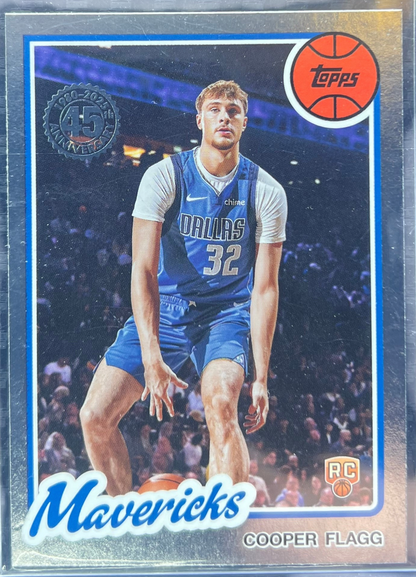 2025-26 Topps Flagship 45th Anniversary Foil Cooper Flagg RC #80BK-51 — normalized
