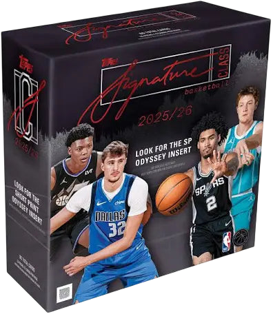 2025/26 Topps Signature Class Basketball Mega Box