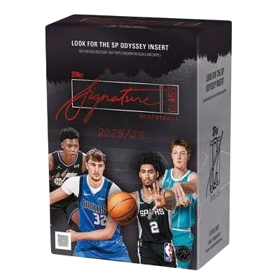 2025/26 Topps Signature Class Basketball Value Box