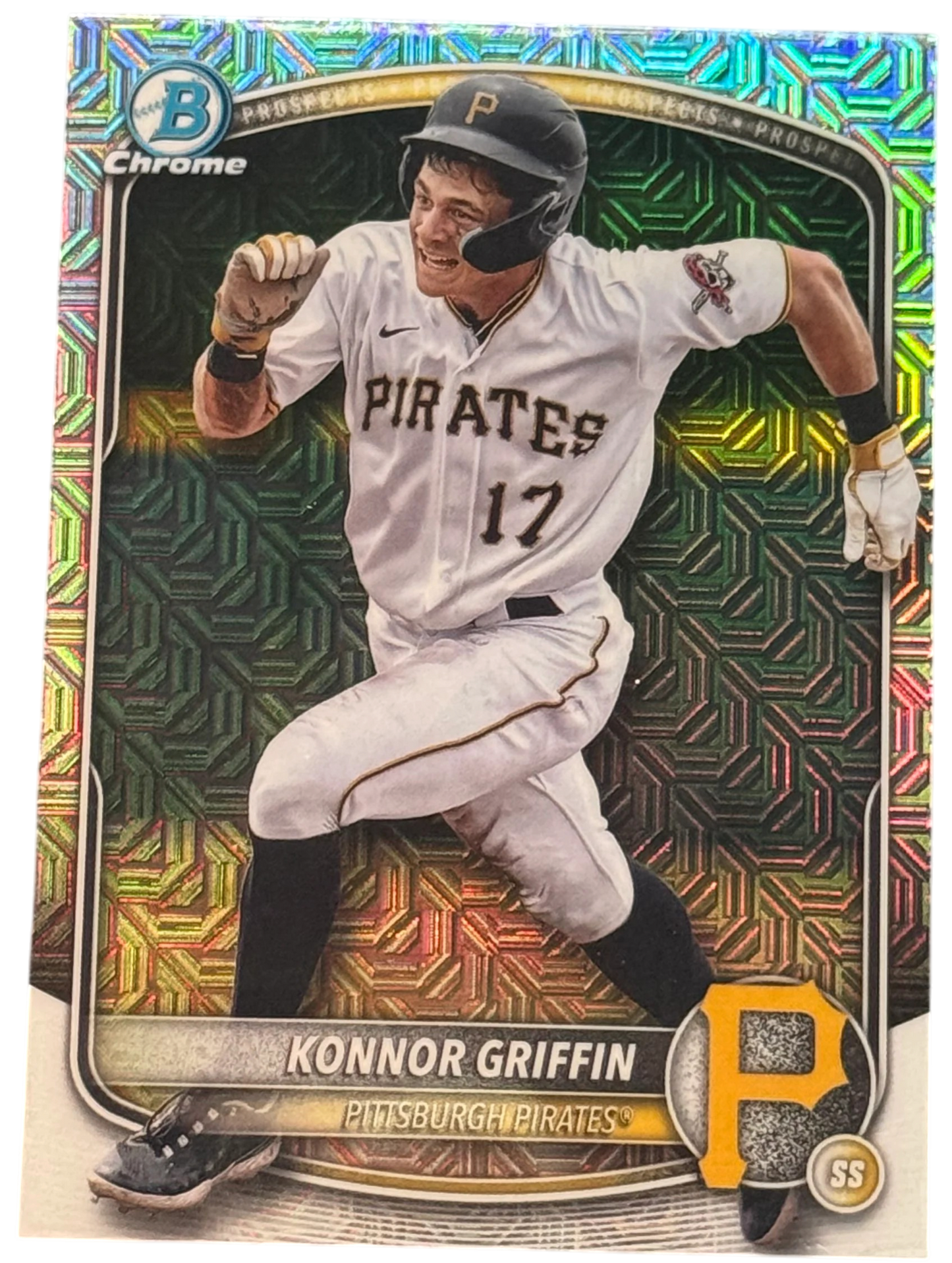 2025 Bowman Chrome Konnor Griffin Mega Mojo Refractor #BCP-86 — normalized