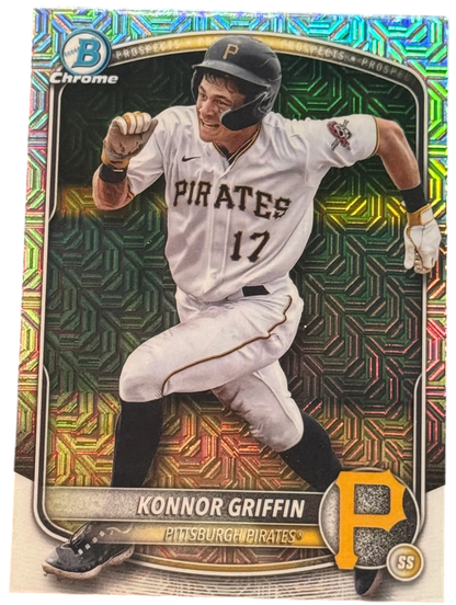 2025 Bowman Chrome Konnor Griffin Mega Mojo Refractor #BCP-86 — normalized
