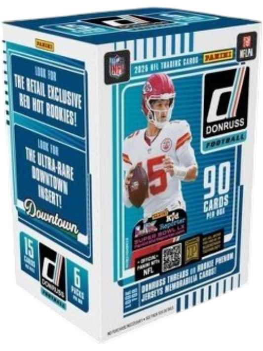 Panini 2025 Donruss Football Blaster Box — normalized