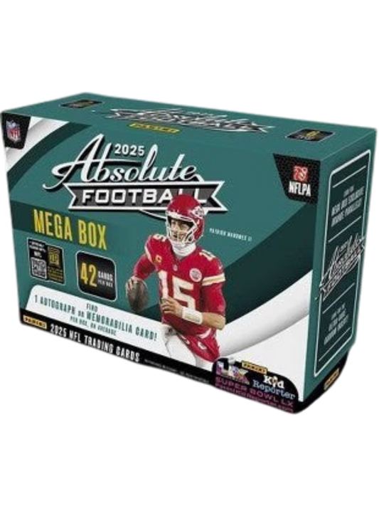 Panini 2025 Absolute Football Mega Box — normalized