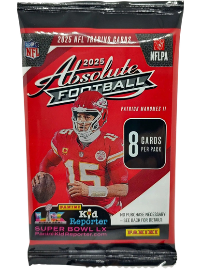 2025 Panini Absolute Football Retail Packs — normalized