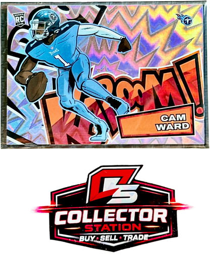 2025 Panini Absolute - Kaboom! Horizontal Cameron Ward #31 (RC) — normalized