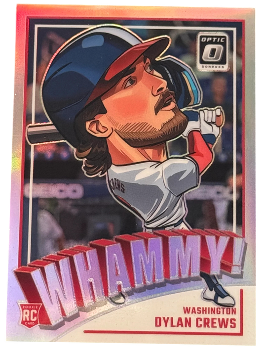 2025 Panini Donruss Dylan Crews Rookie Whammy! #4 — normalized