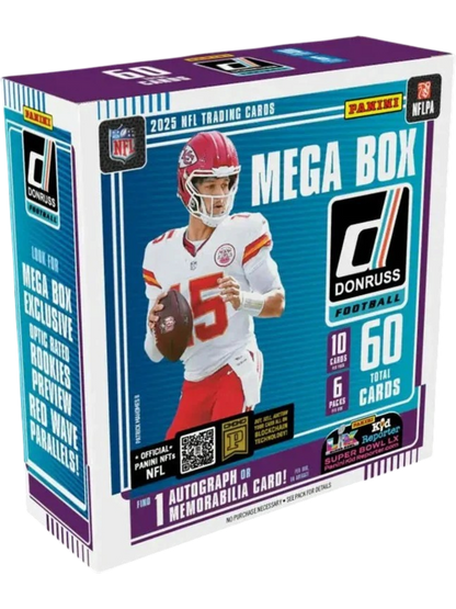 Panini 2025 DONRUSS  Football Mega Box — normalized