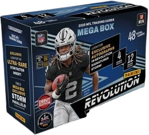 2025 Panini Revolution NFL Trading Cards Mega Box — normalized