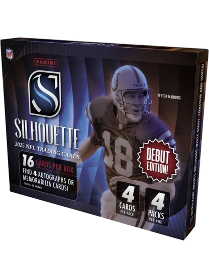 2025 Panini Silhouette Football Hobby Box — normalized