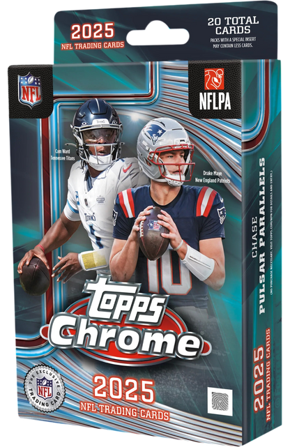2025 Topps Chrome Football Hanger Box — normalized