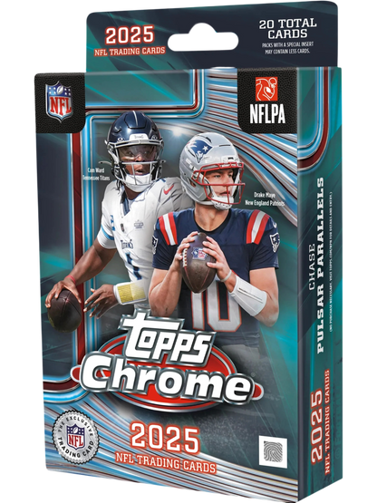 2025 Topps Chrome Football Hanger Box — normalized