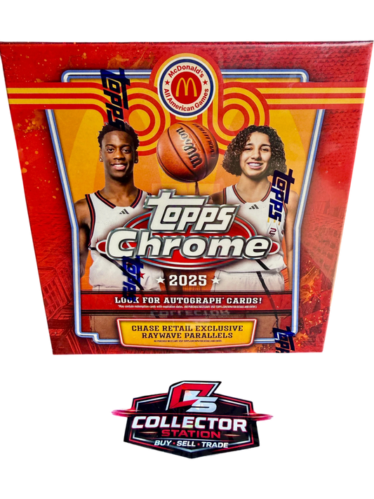 2025 Topps Chrome® McDonald’s All-American Basketball - Mega Box — normalized