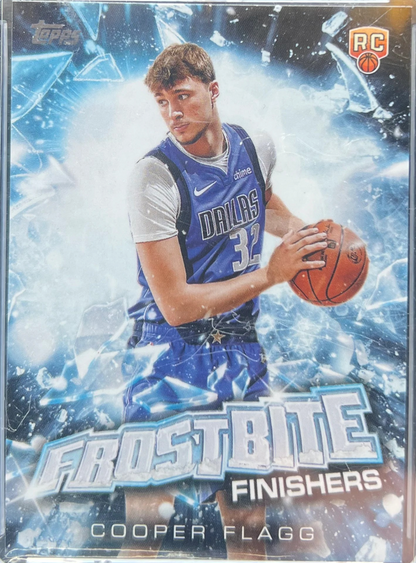 2025 Topps Holiday Cooper Flagg Frostbite Finishers Rookie RC #FF-CF — normalized