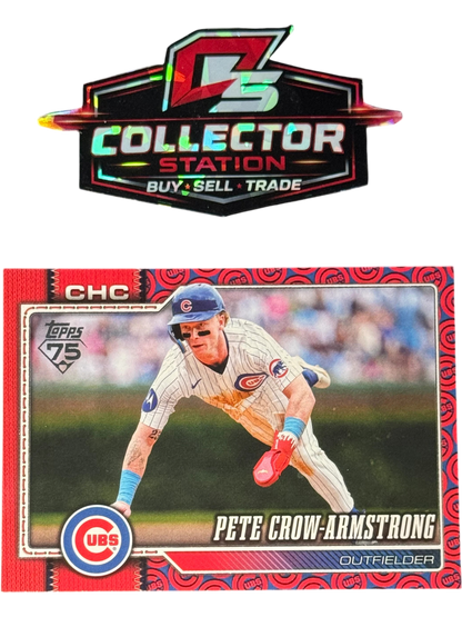 2026 Topps Pete Crow-Armstrong Team Border Variation #196 — normalized