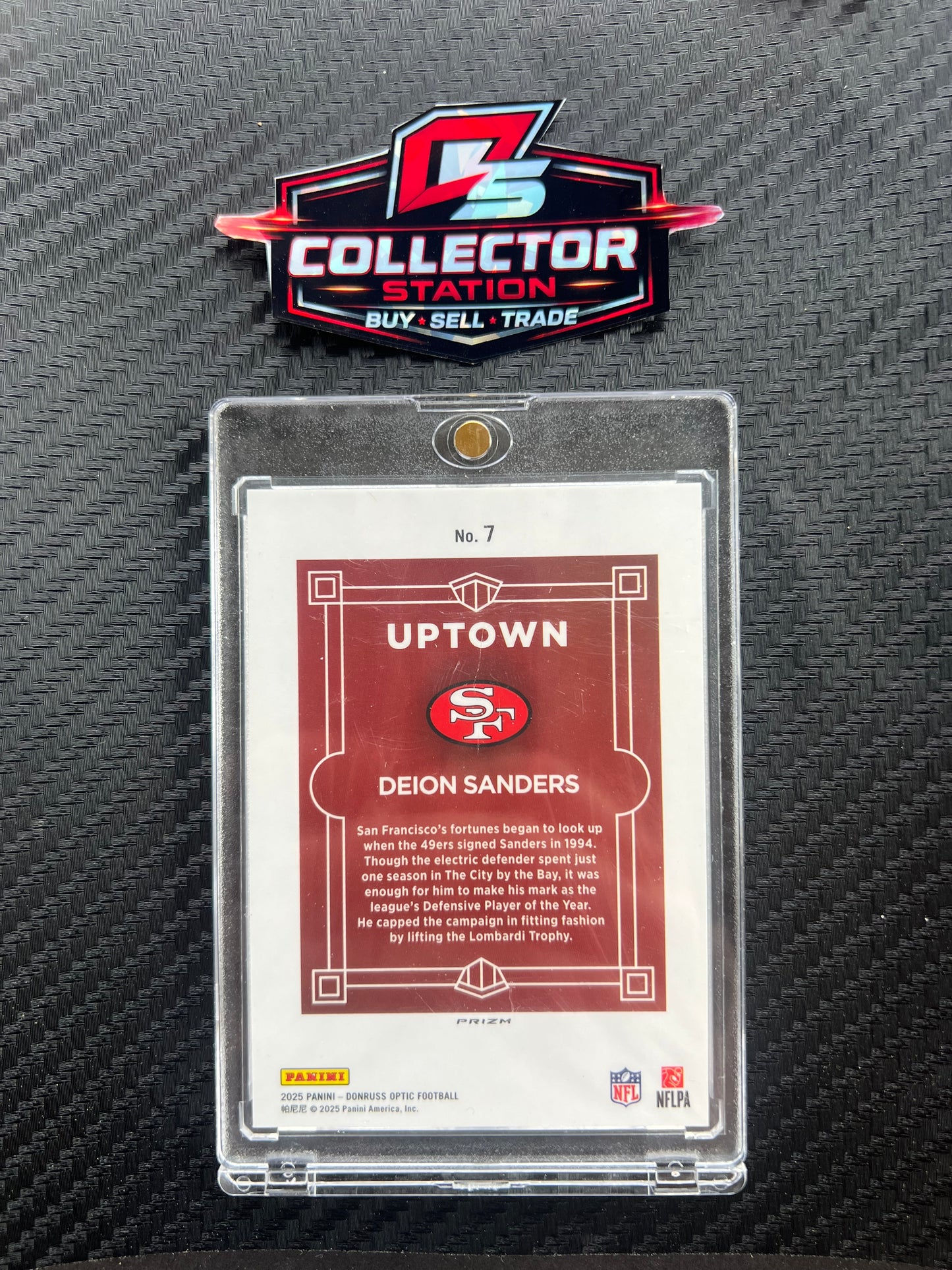 Panini 2025 Optic Uptown Deion Sanders #7
