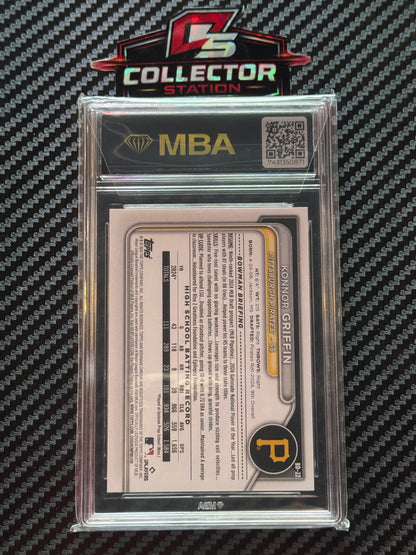2024 Bowman Draft Konnor Griffin 1st Prospect #BD-22 Pirates MBA 9