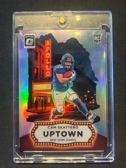 2025 Panini Donruss Optic - Uptowns Cam Skattebo #5 Rookie