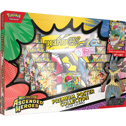 Pokémon Ascended Heroes Premium Poster Collection: Mega Lucario