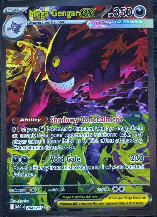 Mega Gengar ex - 284/217 - ME: Ascended Heroes (ASC)