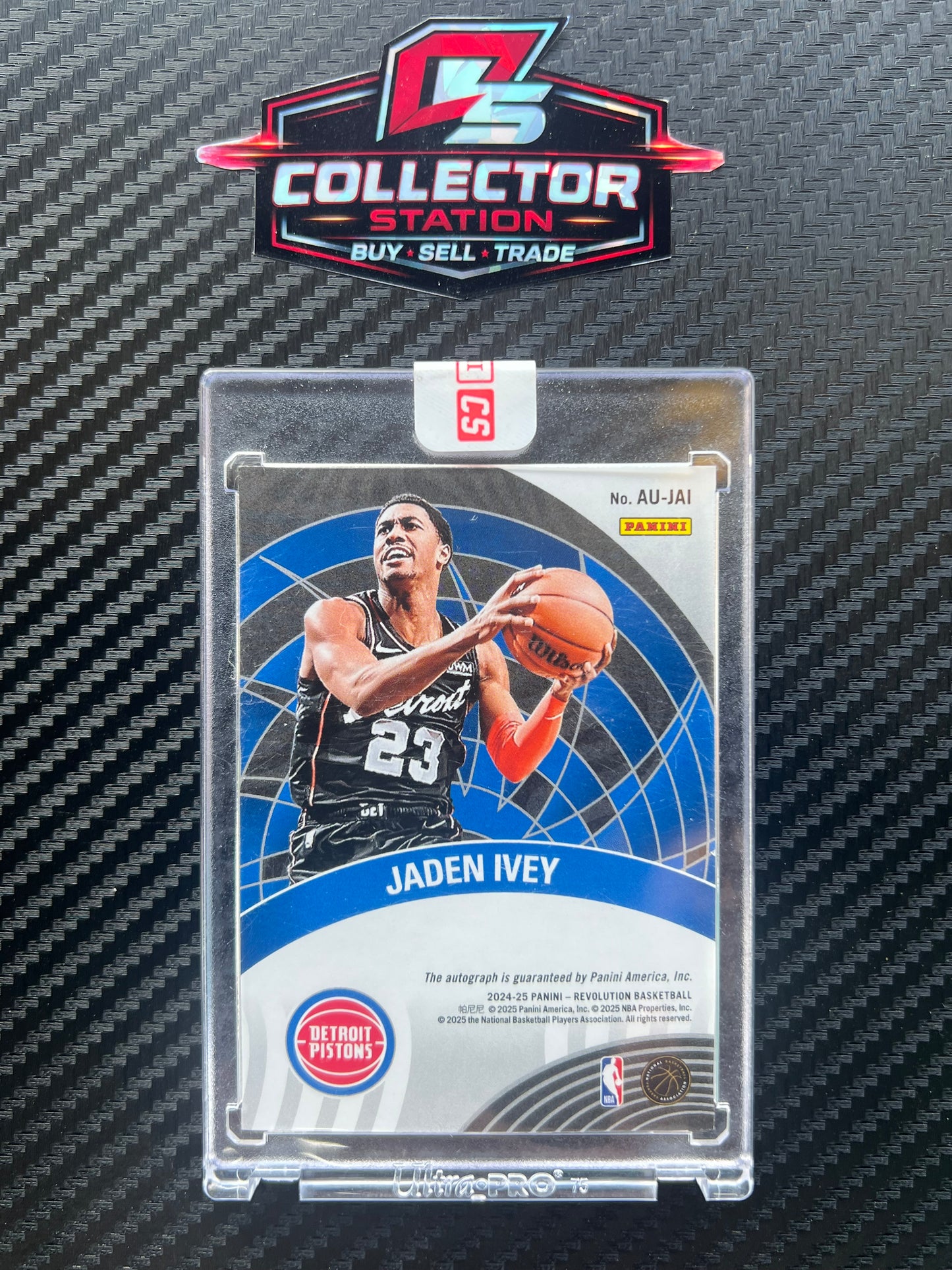 2024-25 Panini Revolution Jaden Ivey Autograph #AU-JAI