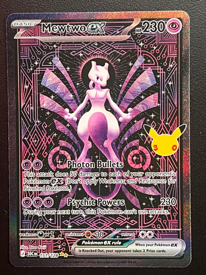 Mewtwo ex - 151/128 - ME: 30th Celebration (30C) Pokemon