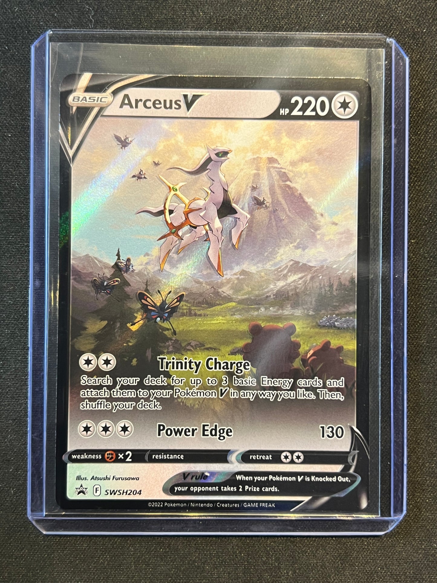 Arceus V - SWSH204 - SWSH: Sword & Shield Promo Cards (SWSD) Pokemon