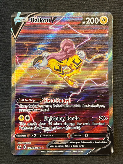 Raikou V - SWSH: Crown Zenith: Galarian Gallery (CRZ:GG) Pokemon