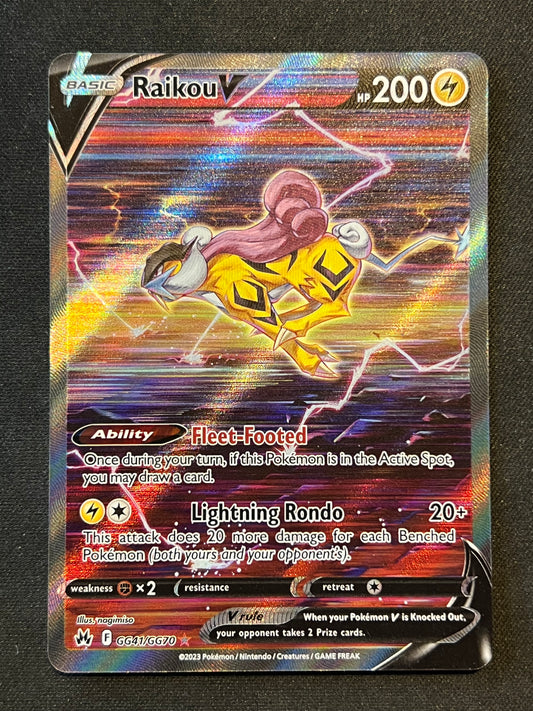 Raikou V - SWSH: Crown Zenith: Galarian Gallery (CRZ:GG) Pokemon