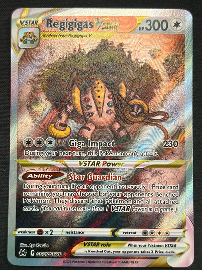 Regigigas VSTAR - SWSH: Crown Zenith: Galarian Gallery (CRZ:GG) Pokemon