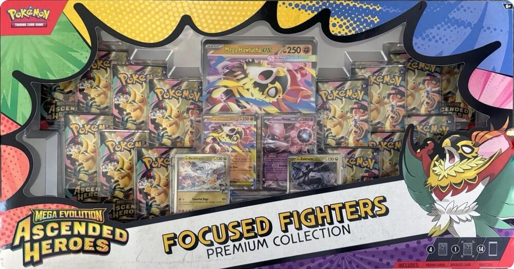 Ascended Heroes Focused Fighters Premium Collection - ME: Ascended Heroes (ASC) Pokemon