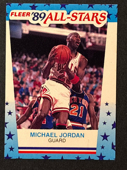 1989-90 Fleer All-Stars Stickers Michael Jordan #3