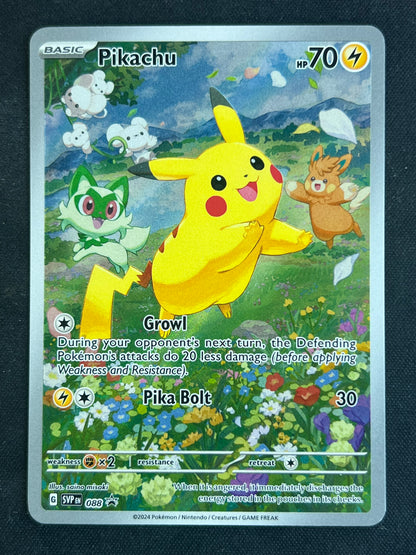 Pikachu - 088 - SV: Scarlet & Violet Promo Cards (SVP) LP Pokemon