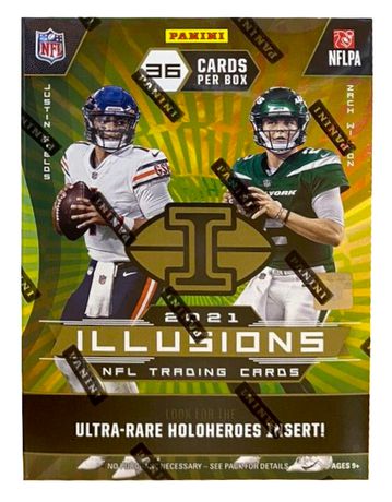 2021Panini Illusions Football Blaster Box - Trevor Lawrence Rookie hunt!